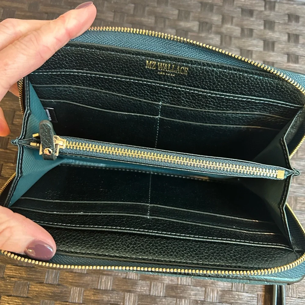 MZ Wallace Quilted Crosby Lock Wallet - Picture 5 of 8